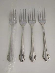 ¡NUEVO! Oneida Community CLARETTE 4 tenedores para ensaladas (KH5) - Imagen 1 de 7