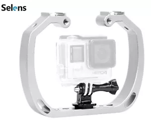 Diving Rig Handheld Stabilizer Hot Shoe Underwater for Gopro Hero 5/4/3+/3 - Picture 1 of 9