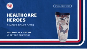 Washington Capitals Healthcare Tumbler 2025 - New! In hand! - Picture 1 of 6