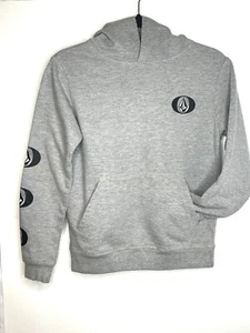 Volcom Boy's Long Sleeve Hoodie Gray Sweatshirt Size M - Picture 1 of 13