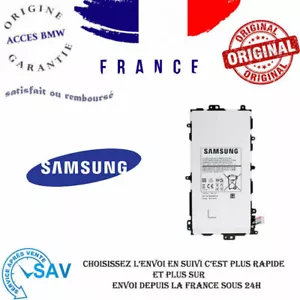 Batteria Originale SAMSUNG GT-N5100 Galaxy Note 8 N5100 Galaxy Note 8 SP3770E1H - Photo 1 sur 1