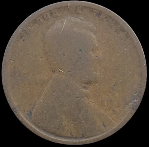 ( 1914 - D ) Lincoln Cent - AG - Cull - Visible Date & Mintmark - Spot Filler Cover