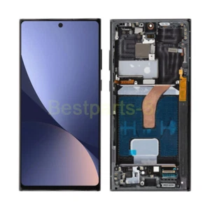 For Samsung Galaxy S22 Ultra 5G SM-S908B/E OLED Display Screen Replacement Black - Picture 1 of 11