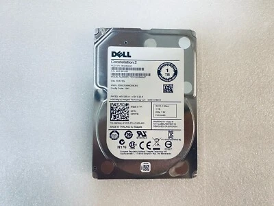 NEW Dell 9KW4J ST91000640NS 1TB 7.2K 6G 2.5" SATA 9RZ168-636 HARD DRIVE 09KW4J - Image 1 of 4