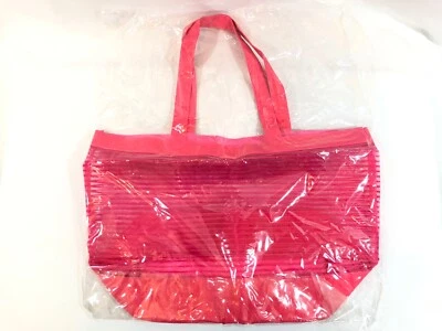 NORDSTROM Pink Shoulder Tote Big Summer Bag New  - Image 1 of 4