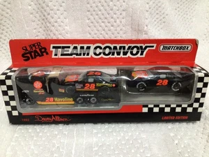 Vintage 1993 Matchbox Team Convoy Davey Allison #28 Texaco Havoline Set NASCAR - Bild 1 von 3
