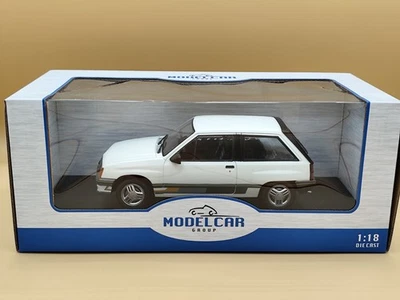 1/18 Opel Corsa A Sprint Blanc 1983 Modelcar Group ref: MCG18432 - Photo 1/2