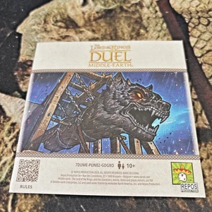 Gen Con 2025  Repos Lord of the Rings Duel for Middle-Earth Promo Tile Grond - Picture 1 of 2