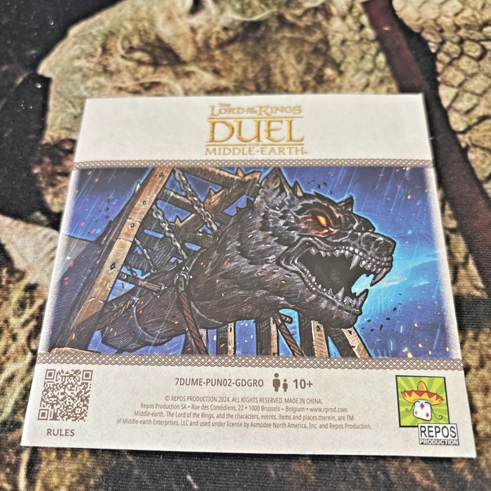 Gen Con 2025  Repos Lord of the Rings Duel for Middle-Earth Promo Tile Grond - Image 1 of 2