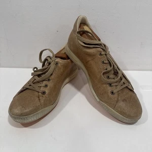 ECCO Biom Hybrid Hydromax Golf Shoes Men’s 7.5 Yak Leather Spikeless Brown EU 41 - Picture 1 of 9