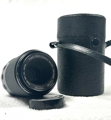 Pentax Super Multi-Coated Macro-Takumar 100mm f4 1:4/100 Made In Japan W/Case - Image 1 of 4
