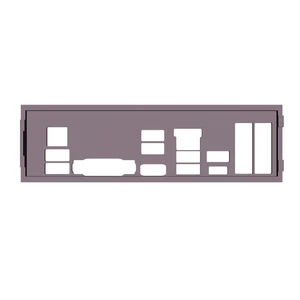 Escudo de E/S Msi X370 SLI PLUS, impreso en 3D, placa posterior de E/S - Imagen 1 de 6