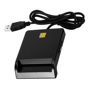 USB 2.0 Smart Card Reader CAC ID Bankkarte Sim Card Cloner Connector - Afbeelding 1 van 4