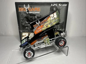 2007 Terry McCarl #24 Big Game Treestands WoO Sprint Car R&R Diecast 1:25 - Picture 1 of 13