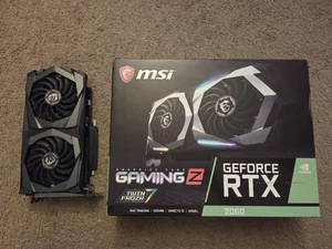 MSI GeForce RTX 2060 Graphics Card GAMING Z 6GB - Great Condition RGB w/ Box - Afbeelding 1 van 8