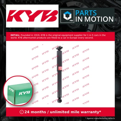 2x Shock Absorbers (Pair) fits CHRYSLER PT CRUISER 1.6 Rear 01 to 10 EJD Damper - Image 1 of 4