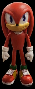 Sonic the Hedgehog Figure Knuckles the Echidna Sega 2011 Rare 3.5” Tall PVC - Picture 1 of 4