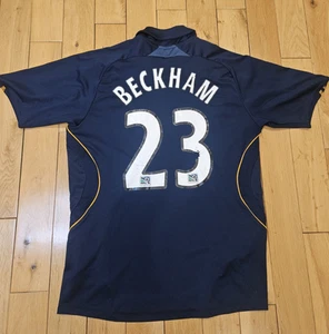 Adidas LA GALAXY 2007 DAVID BECKHAM #23 Fútbol MLS Camiseta Kit Juvenil L - Imagen 1 de 20