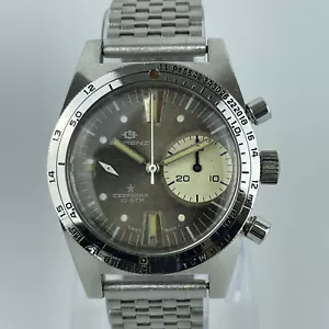 Lorenz Aquastar Deepstar Vintage Chronograph Valjoux 23 original NSA bracelet... - Imagen 1 de 12