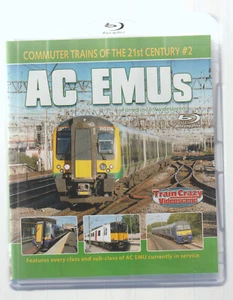 AC EMUs ~ Commuter Trains Of The 21st Century (Blu Ray) Train Crazy ~ Railway - Picture 1 of 3