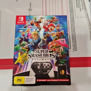 Super Smash Bros Ultimate Limited Edition Inc Steelbook AUS Brand New - Picture 1 of 2