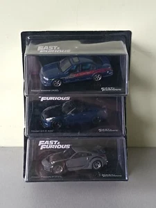 fast and furious diecast 1/43 Altaya Nissan models 3pcs - Picture 1 of 23