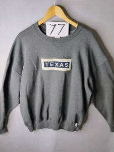 Vtg 90s Russell Athletic Mens 2XL Texas Embroidered Grey Sweatshirt Vintage - Picture 1 of 8