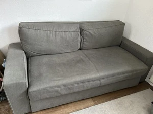 KIVIK 2er-Sofa, Tibbleby grau Top Zustand - Bild 1 von 13