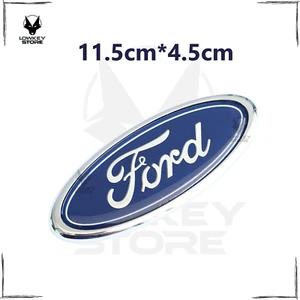 Ford Blue Oval Badge Emblem - 11.50cm*4.5cm for Ford Falcon Fairmont AU BA BF - Picture 1 of 5