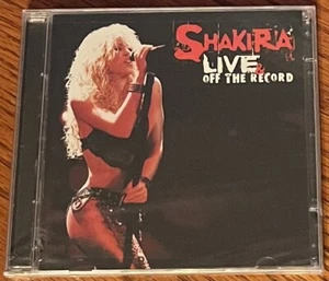 SHAKIRA "LIVE & OFF THE RECORD" BRAND NEW ORIGINAL 2004 USA CD/DVD ALBUM - Imagen 1 de 1
