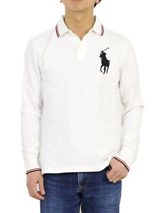 Polo Ralph Lauren Big Pony Custom Fit LS Long Sleeve Solid Polo Shirt - 5 colors