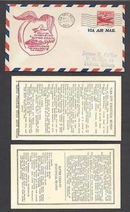 1950 COVER YUBA CITY CA AIRPORT DEDICATION OF WORLDS PEACH BOWL SEE INFO - Picture 1 of 1