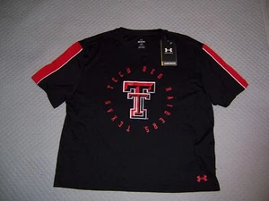 Texas Tech Red Raiders T shirt Under Armour Gameday Collection M Women's Crop - Picture 1 of 2