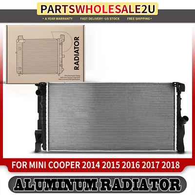 New Manual Trans. Radiator 	w/o Oil Cooler for Mini Cooper 2014-2018 17117617595 - Image 1 of 4