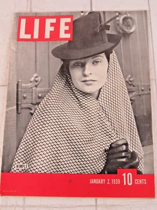 Life Magazine January 2, 1939 Wimple - Imagen 1 de 7