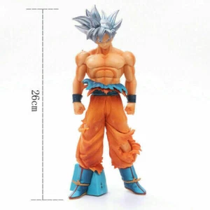 1 Pack Dragon Ball Z Super Ultra Instinct Goku Christmas Action Figure Toy 26 Cm - Picture 1 of 6