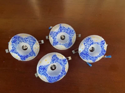 (Four) Vintage Recessed Light Fixtures from 1990s  VIBIA, made in Spain - Image 1 of 4