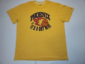 Hommage Phoenix Suns Its A Dry Heat Retro Design Gelb Orange Herren XXL Flammen - Bild 1 von 6