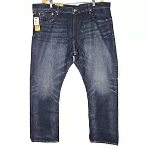 Polo Ralph Lauren Men's Hampton Relaxed Straight Jean Dark Blue Sz 42x32 NEW - Picture 1 of 13