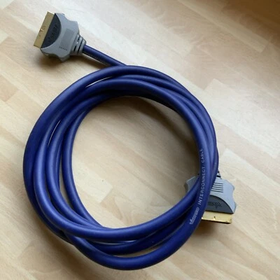 Scart To Scart Cable QED, High Performance, 3m. - Image 1 of 4