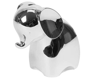 BAMBINO SILVER PLATED ELEPHANT MONEY BOX - Bild 1 von 1