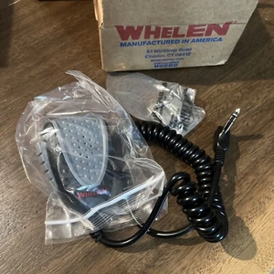 Whelen 43-0146402-00 Radio Handheld Mic PA Microphone NEW - Photo 1/5