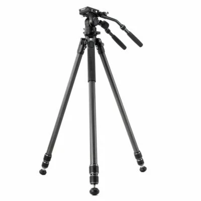 Vanguard Alta Pro 3VL 303CV18 Carbon Fibre Tripod, Levelling base & Video Head - Image 1 of 4