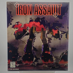 Iron Assault, 1995, Big Box, New & Sealed - Picture 1 of 8