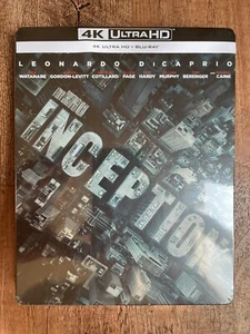 Inception w. Steelbook (4K UHD + Blu-ray, 2010, EU Import, Region Free) *NEW* - Picture 1 of 4