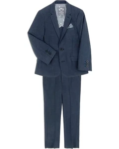 Appaman Kids L8902 Crown Blue Two-Piece Stretchy Mod Suit Size 8 - Picture 1 of 4