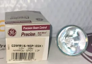 GE Precise Multi Mirror Lamp Narrow Spot 12V 20W Q20MR16/NSP ESX - Picture 1 of 8