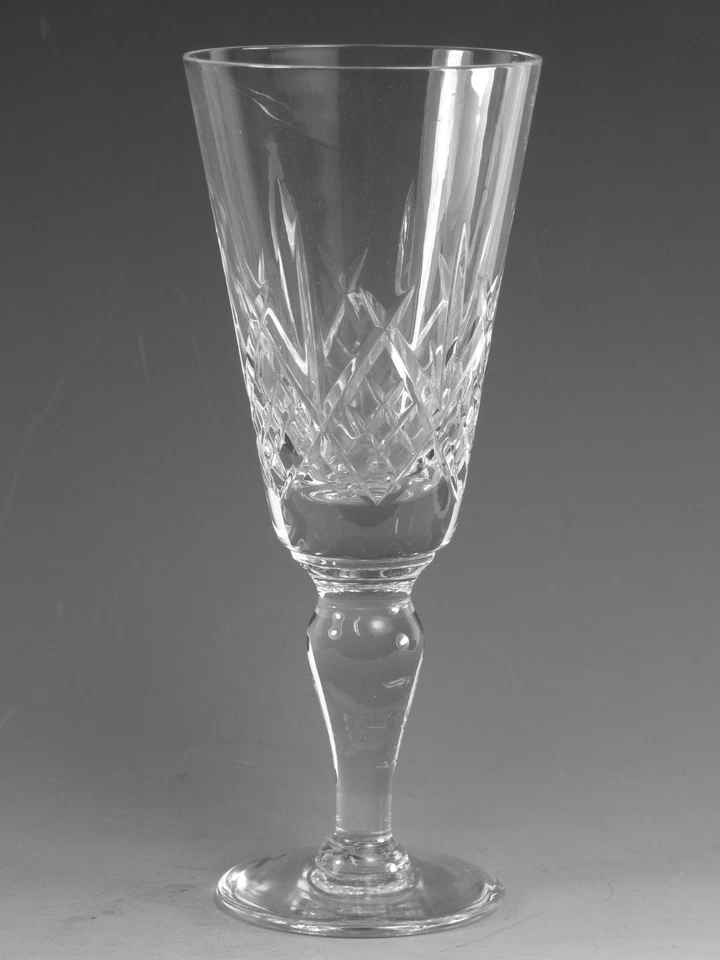 Royal DOULTON Crystal - JULIA Cut - Fluted Champagne Glass / Glasses - 7 1/4" - Image 1 of 1