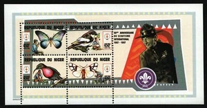 Níger 1998 - Mi-Nr. 1492-1495 ** - MNH - KLB - Mariposas / Mariposas - Imagen 1 de 1