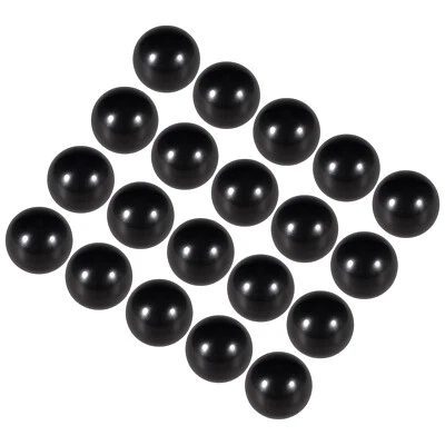 20 Pieces Ball Knobs M5 Female Thread 20mm Diameter Plastic Hand Screw Black - Image 1 of 4